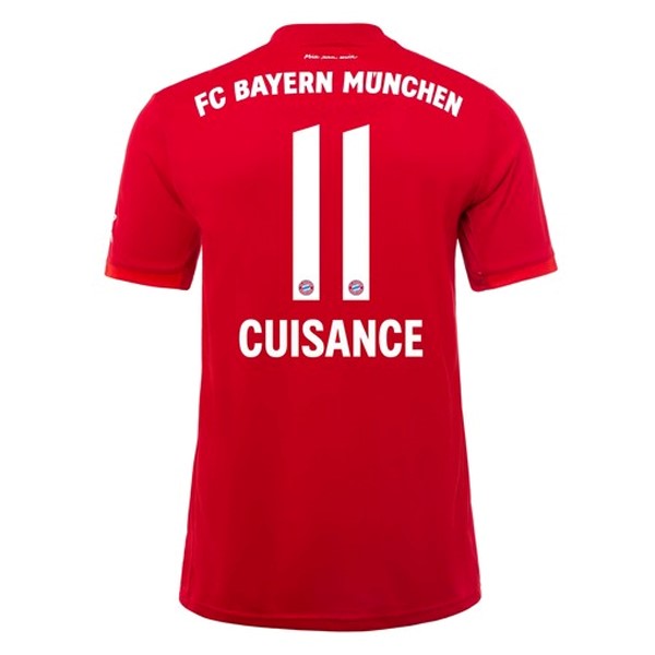 Camiseta Bayern Munich NO.11 Cuisance 1ª Kit 2019 2020 Rojo
